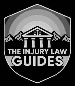 Mark drawing for THE INJURY LAW GUIDES