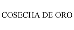 Mark drawing for COSECHA DE ORO
