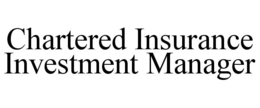 Mark drawing for CHARTERED INSURANCE INVESTMENT MANAGER