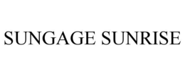 Mark drawing for SUNGAGE SUNRISE