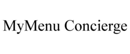 Mark drawing for MYMENU CONCIERGE
