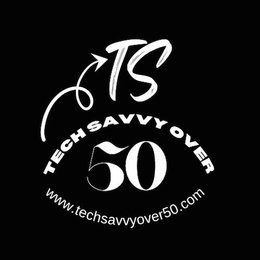 Mark drawing for TS TECH SAVVY OVER 50 WWW.TECHSAVVYOVER50.COM