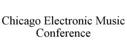 Mark drawing for CHICAGO ELECTRONIC MUSIC CONFERENCE