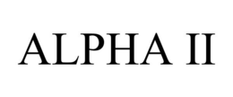 Mark drawing for ALPHA II