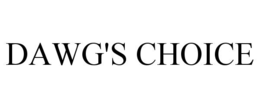 Mark drawing for DAWG'S CHOICE