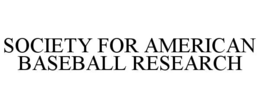 Mark drawing for SOCIETY FOR AMERICAN BASEBALL RESEARCH
