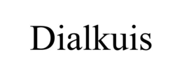 Mark drawing for DIALKUIS