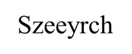 Mark drawing for SZEEYRCH
