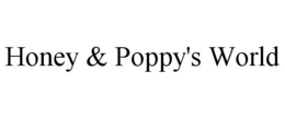 Mark drawing for HONEY & POPPY'S WORLD