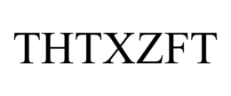 Mark drawing for THTXZFT