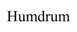 Mark drawing for HUMDRUM