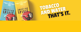 Mark drawing for NATURAL AMERICAN SPIRIT NATURAL AMERICAN SPIRIT TOBACCO AND WATER THAT'S IT.