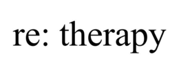 Mark drawing for RE: THERAPY