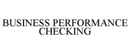 Mark drawing for BUSINESS PERFORMANCE CHECKING
