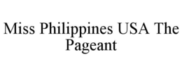 Mark drawing for MISS PHILIPPINES USA THE PAGEANT