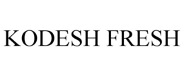 Mark drawing for KODESH FRESH
