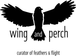 Mark drawing for WING AND PERCH CURATOR OF FEATHERS & FLIGHT