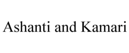 Mark drawing for ASHANTI AND KAMARI