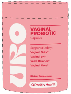 Mark drawing for URO VAGINAL PROBIOTIC CAPSULES SUPPORTS HEALTHY: VAGINAL ODOR* VAGINAL PH* YEAST BALANCE* VAGINAL FLORA* DIETARY SUPPLEMENT O POSITIV HEALTH