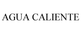 Mark drawing for AGUA CALIENTE