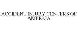 Mark drawing for ACCIDENT INJURY CENTERS OF AMERICA