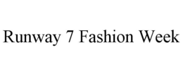 Mark drawing for RUNWAY 7 FASHION WEEK