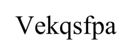 Mark drawing for VEKQSFPA