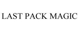 Mark drawing for LAST PACK MAGIC