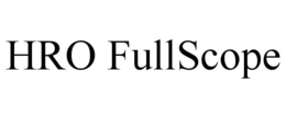 Mark drawing for HRO FULLSCOPE