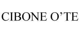 Mark drawing for CIBONE O’TE