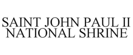 Mark drawing for SAINT JOHN PAUL II NATIONAL SHRINE