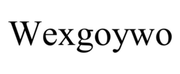 Mark drawing for WEXGOYWO