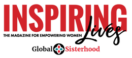 Mark drawing for INSPIRING LIVES THE MAGAZINE FOR EMPOWERING WOMEN GLOBAL SISTERHOOD