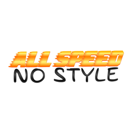 Mark drawing for ALL SPEED NO STYLE