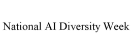 Mark drawing for NATIONAL AI DIVERSITY WEEK