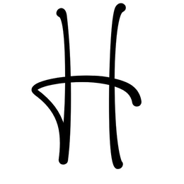 Mark drawing for H