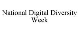Mark drawing for NATIONAL DIGITAL DIVERSITY WEEK