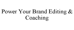 Mark drawing for POWER YOUR BRAND EDITING & COACHING