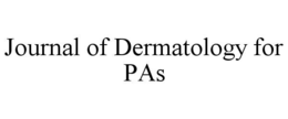 Mark drawing for JOURNAL OF DERMATOLOGY FOR PAS