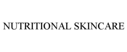 Mark drawing for NUTRITIONAL SKINCARE