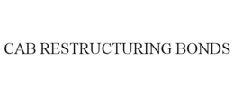 Mark drawing for CAB RESTRUCTURING BONDS