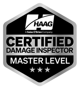 Mark drawing for H HAAG A SALAS O'BRIEN COMPANY CERTIFIED DAMAGE INSPECTOR MASTER LEVEL