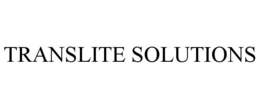 Mark drawing for TRANSLITE SOLUTIONS