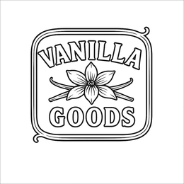 Mark drawing for VANILLA GOODS