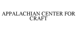 Mark drawing for APPALACHIAN CENTER FOR CRAFT