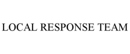 Mark drawing for LOCAL RESPONSE TEAM