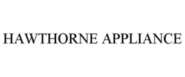 Mark drawing for HAWTHORNE APPLIANCE