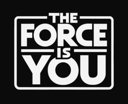 Mark drawing for THE FORCE IS YOU