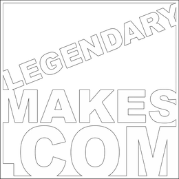 Mark drawing for LEGENDARY MAKES .COM