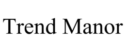 Mark drawing for TREND MANOR
